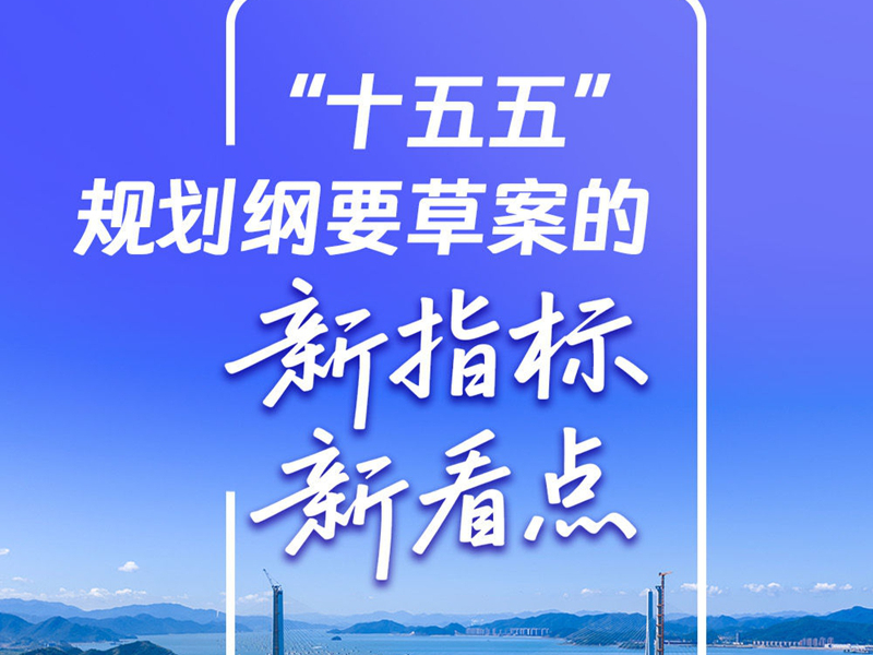 两会新华视点｜“十五五”规划纲要草案的新指标、新看点